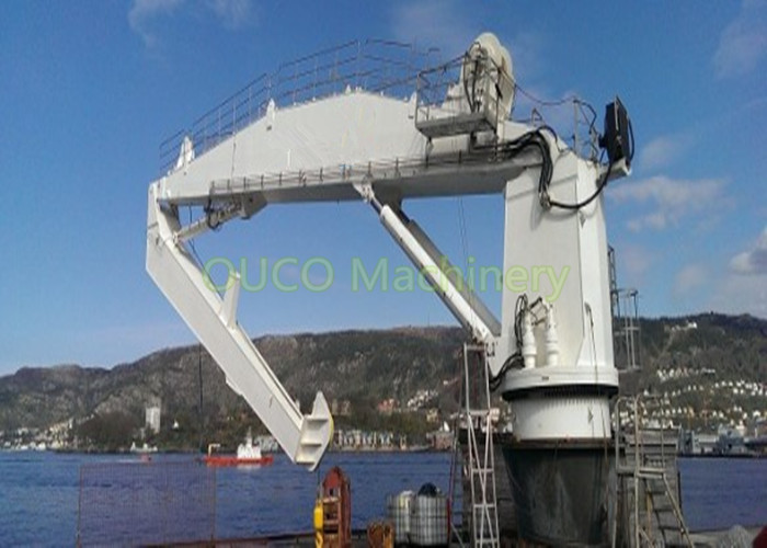 10 Tonnen-robuster Entwurfs-Knöchel-Boom-Kran-hohe Zuverlässigkeit für ladende Frachten