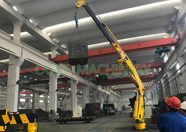 High Flexibility Offshore Pedestal Crane Hydraulic Folding Boom Good Performance