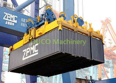 Custom Color Container Lifting Spreader Bar With Robust Reliable Telescopic System